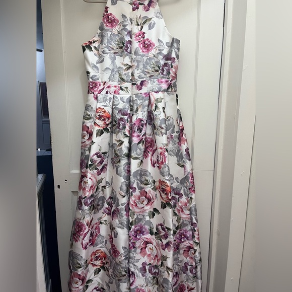 Flower Homecoming Dress - Picture 2 of 4